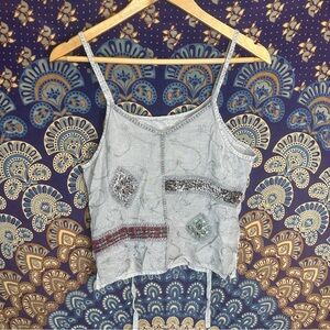 🦋5/20$🦋 boho cropped tank top